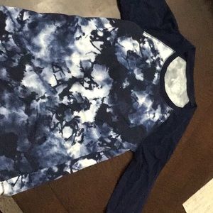 Tie dyed Raglan Tee